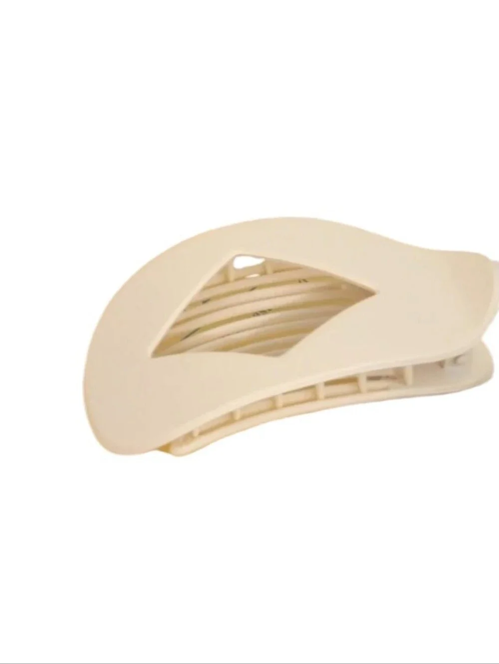 Neutral Tone Geometric Hair Clip Set of 6